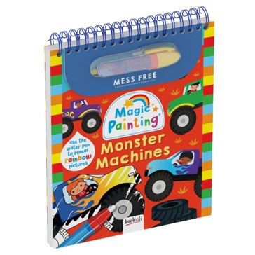 Magic Painting: Monster Machines - Book