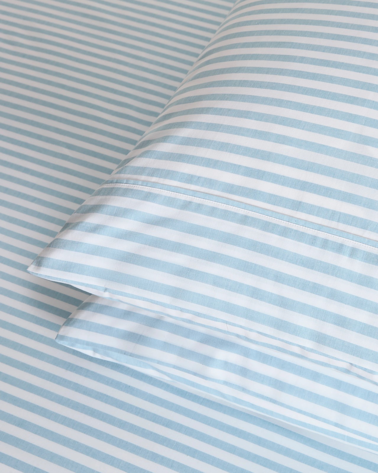 Australian Cotton Mix & Match Pillowcases 2 Pack - Adriatic Blue 2 of 3