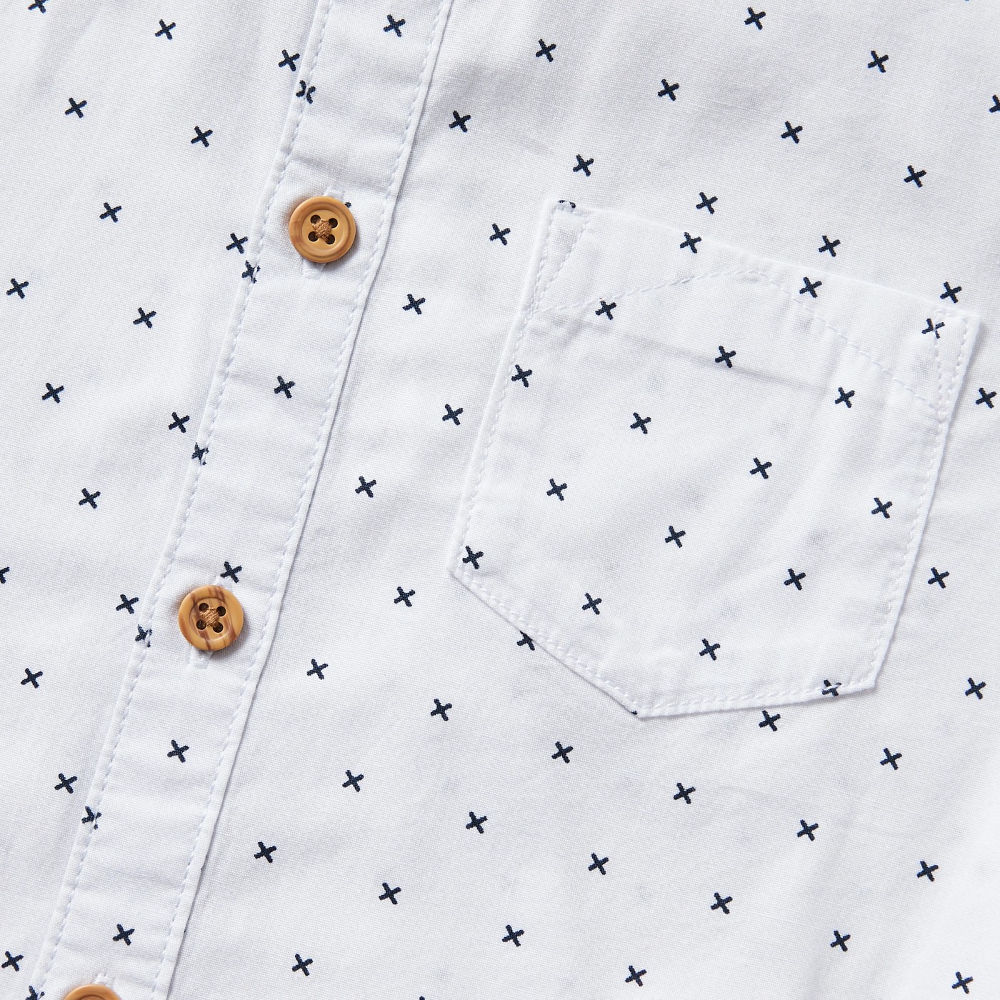 Short Sleeve Ditzy Shirt 4 of 4