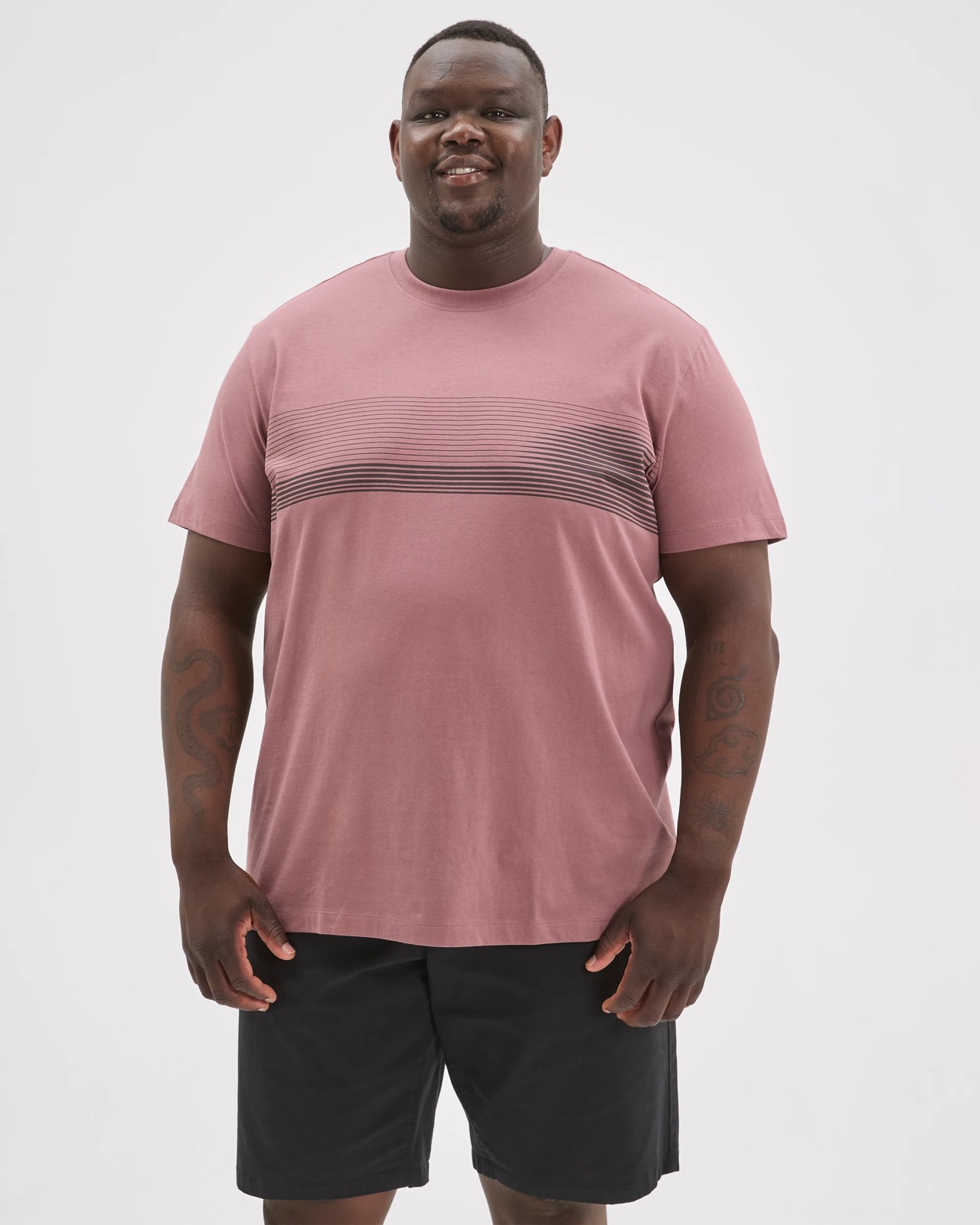 Plus Size Australian Cotton Graphic T-Shirt - Rose Taupe 4 of 6