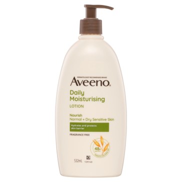 Aveeno Active Naturals Daily Moisturising Body Lotion 532ml - Soothing Oatmeal