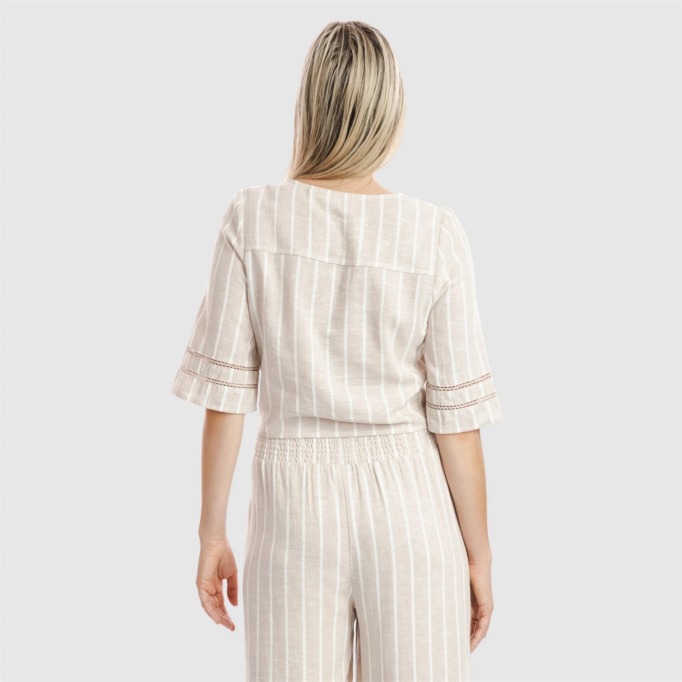 Piping Hot Kimono Sleeve Blouse 2 of 6