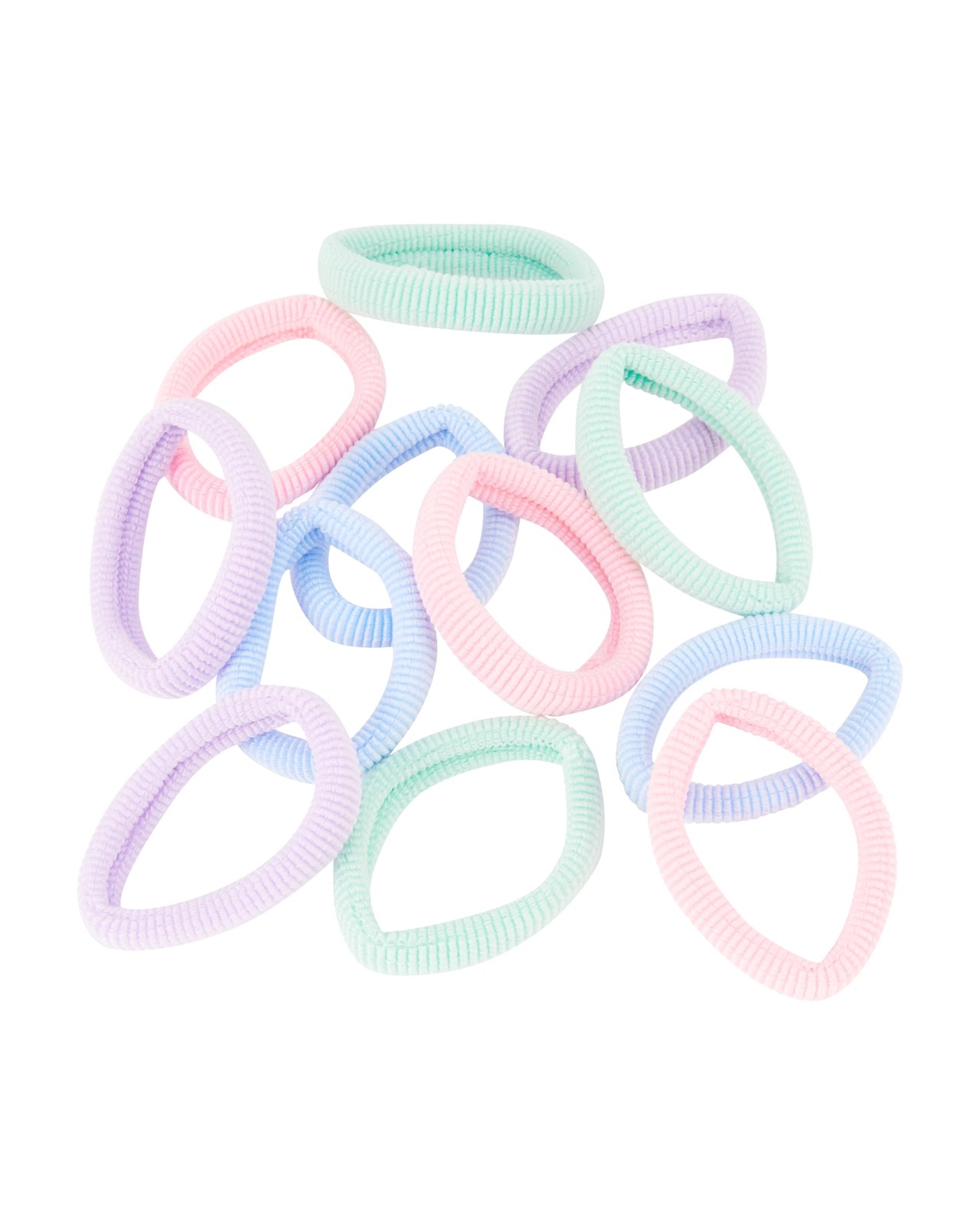 OXX Haircare 12 Piece Soft Ribbed Hair Elastics 2 of 3