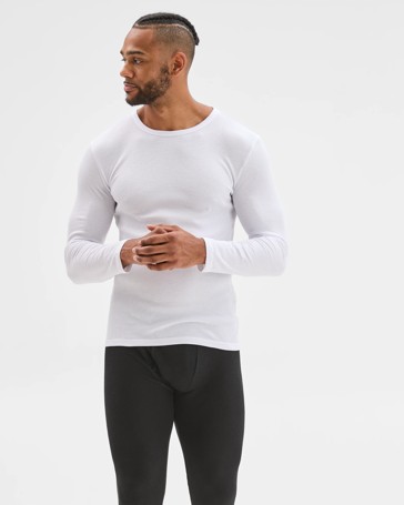 Maxx Australian Cotton Blend Long Sleeve Waffle Thermal Top