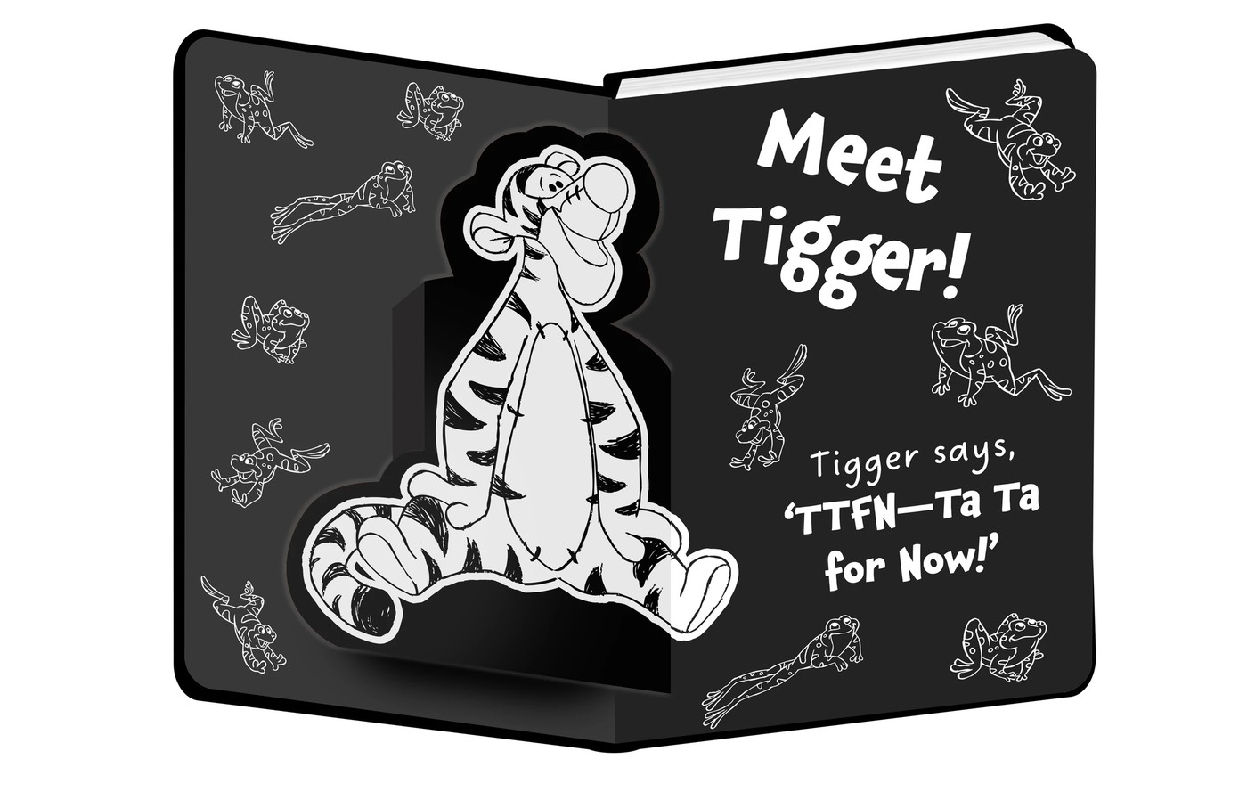 Disney Winnie The Pooh: My First Pop-Up High Contrast Board Book 4 of 4