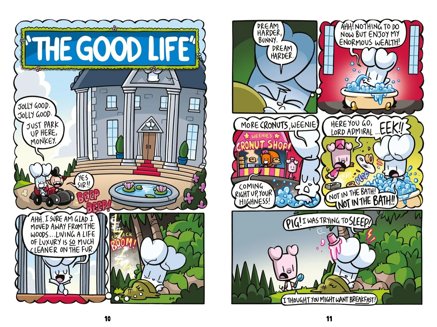 Bunny vs Monkey: Day of the Heroes! by Jamie Smart - Book 5 of 5