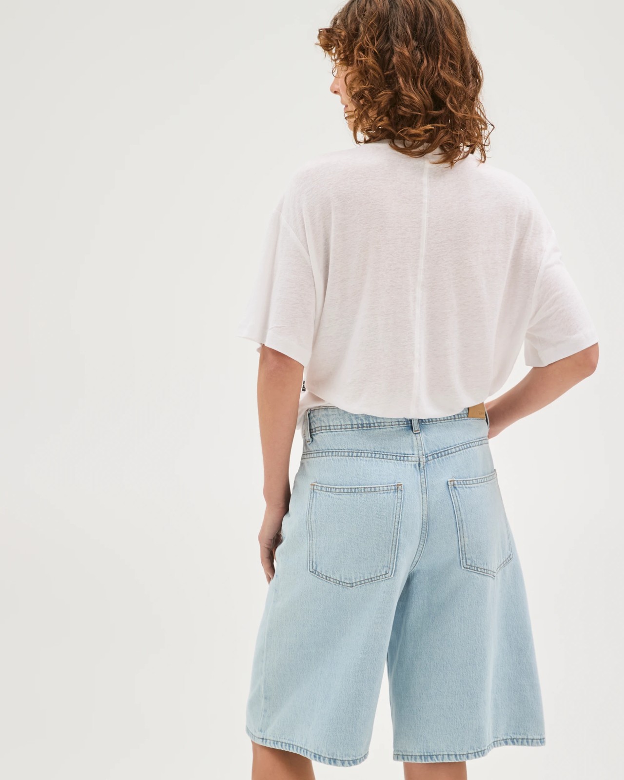 AirLoom A-Line Bermuda Denim Shorts 6 of 6