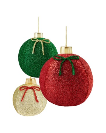 Anko 3 Pack Inflatable Baubles