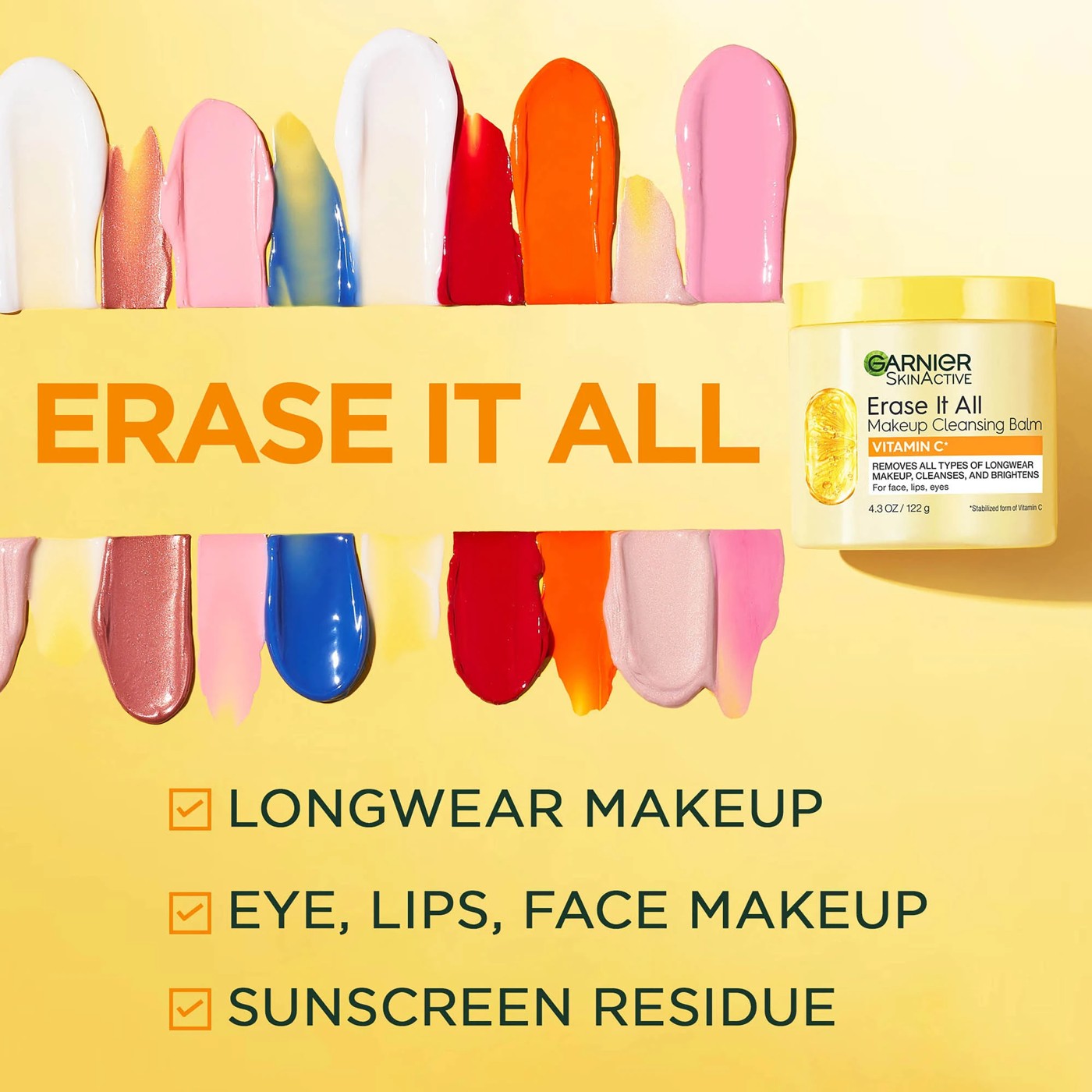 Garnier SkinActive Vitamin C Makeup Cleansing Balm 4 of 5