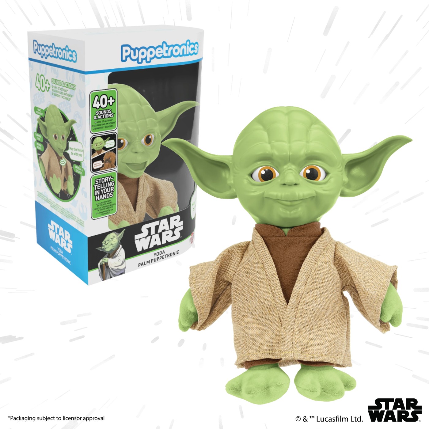 Star Wars Yoda & Wicket Palm Puppetronic - Assorted 2 of 5
