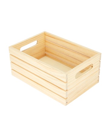 Anko Wood Crate - Small