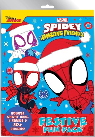 Disney Junior Marvel Spidey and His Amazing Friends Festive Fun Pack - Book
