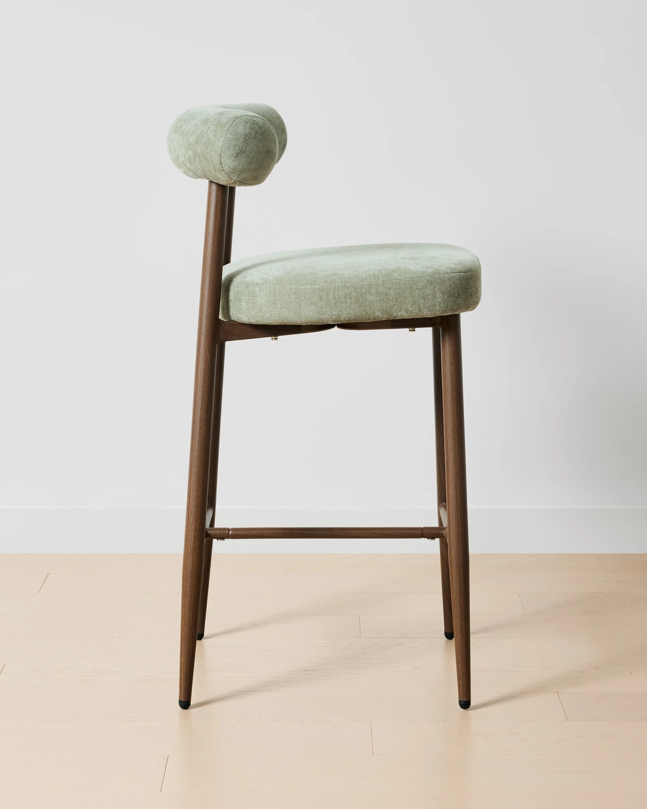 Anko Henry Upholstered Bar Stool - Green 3 of 6