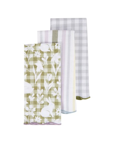 Anko 3 Pack Easter Tea Towels