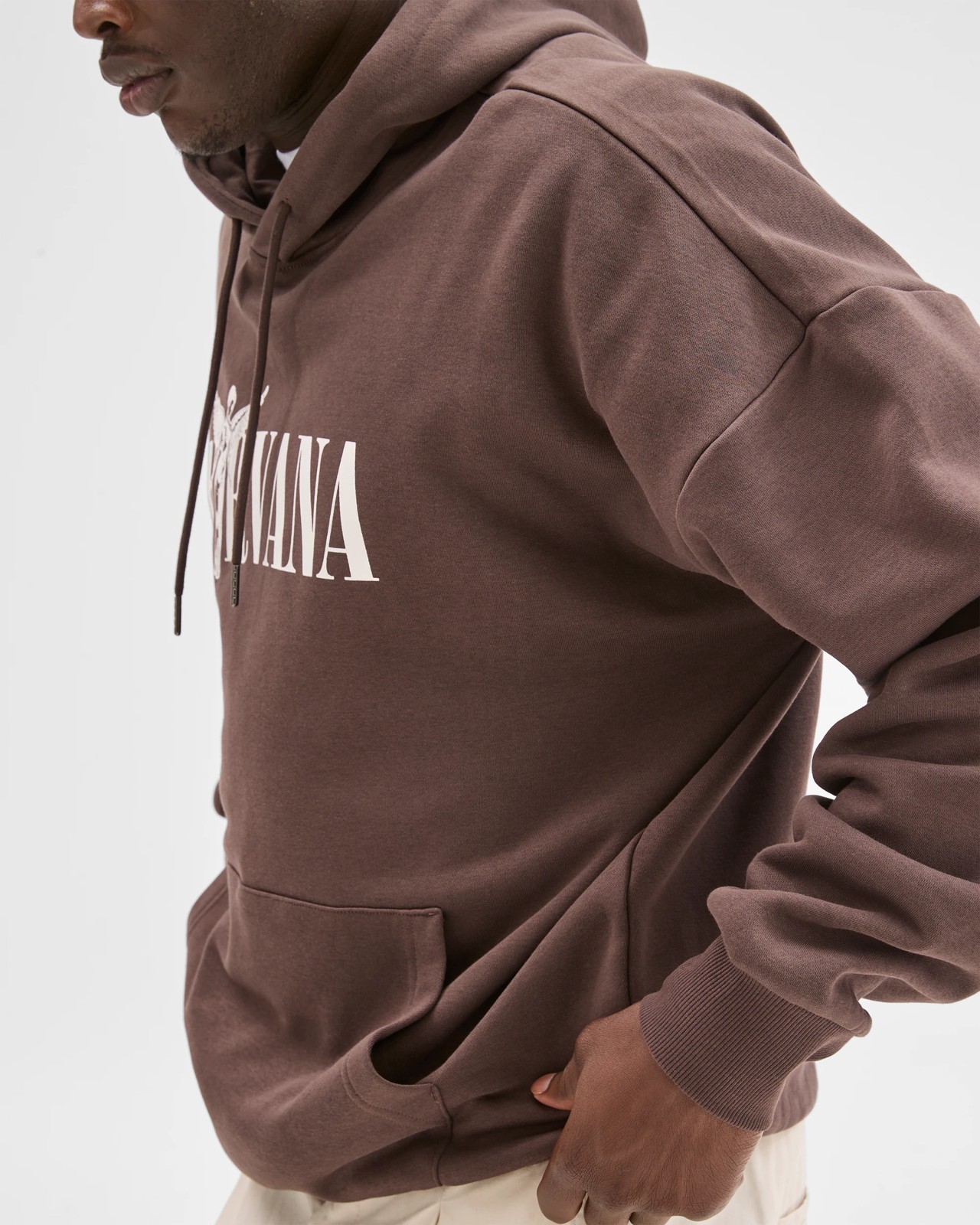 Nirvana Logo Australian Cotton Blend Graphic Hoodie 3 of 6