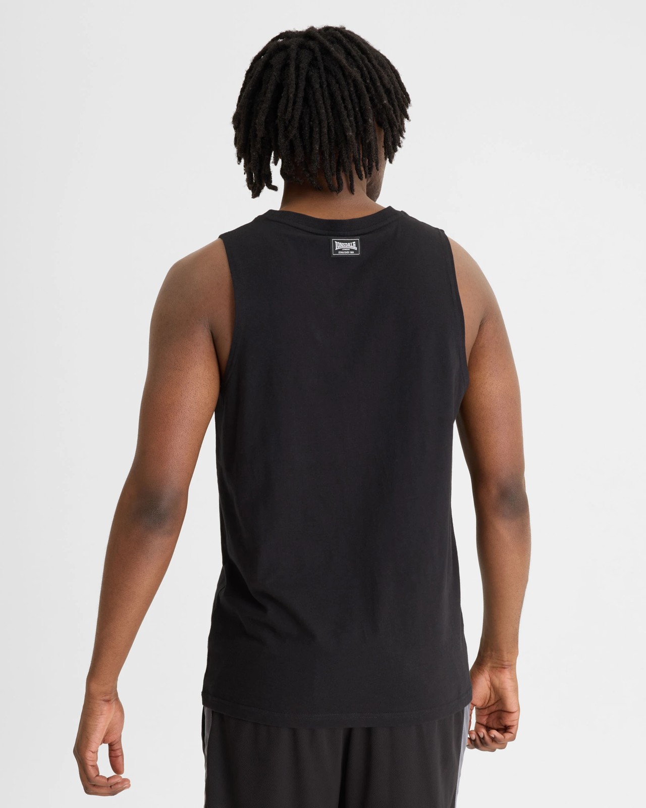Lonsdale London Muscle Tank Top - Black 3 of 6