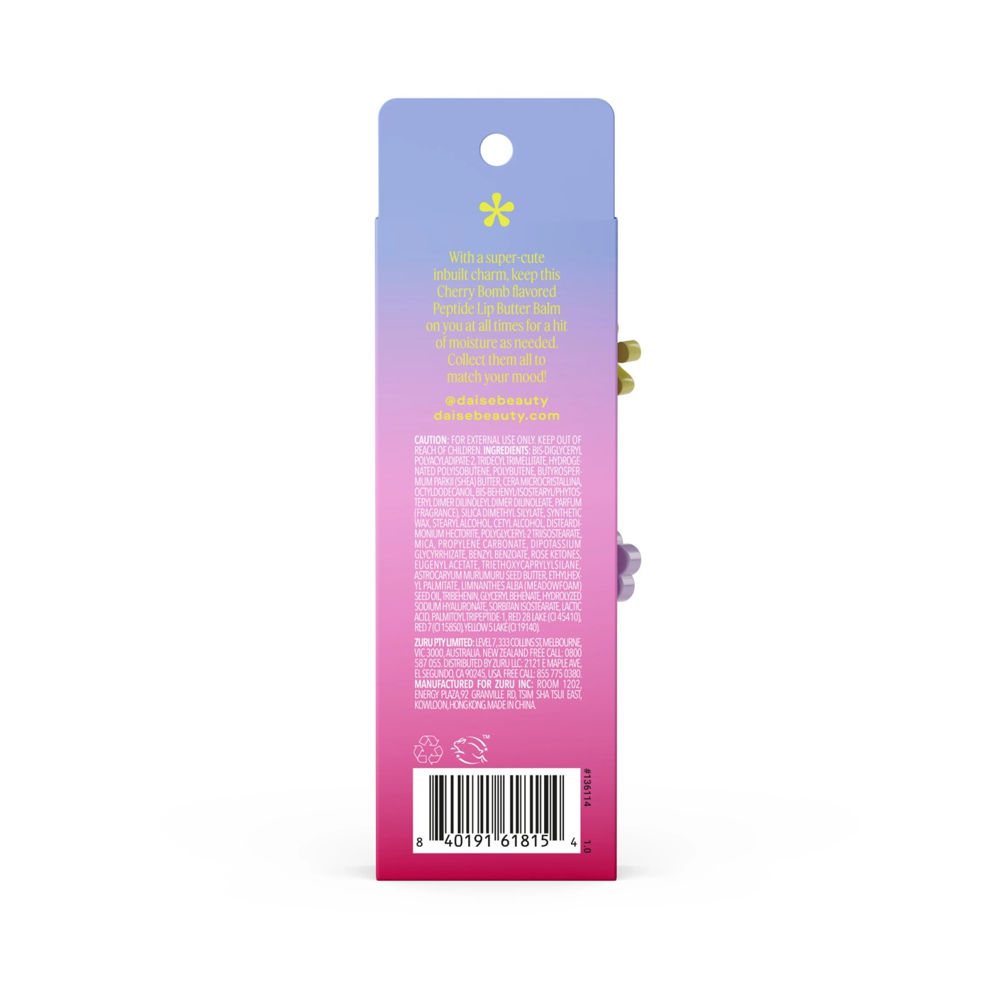 DAISE Peptide Lip Butter Balm 15ml - Cherry Bomb 2 of 6
