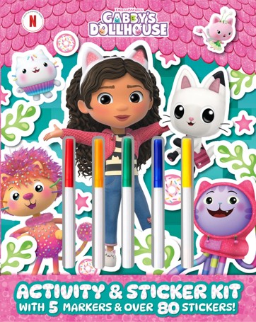 DreamWorks Gabby’s Dollhouse: Activity and Sticker Kit