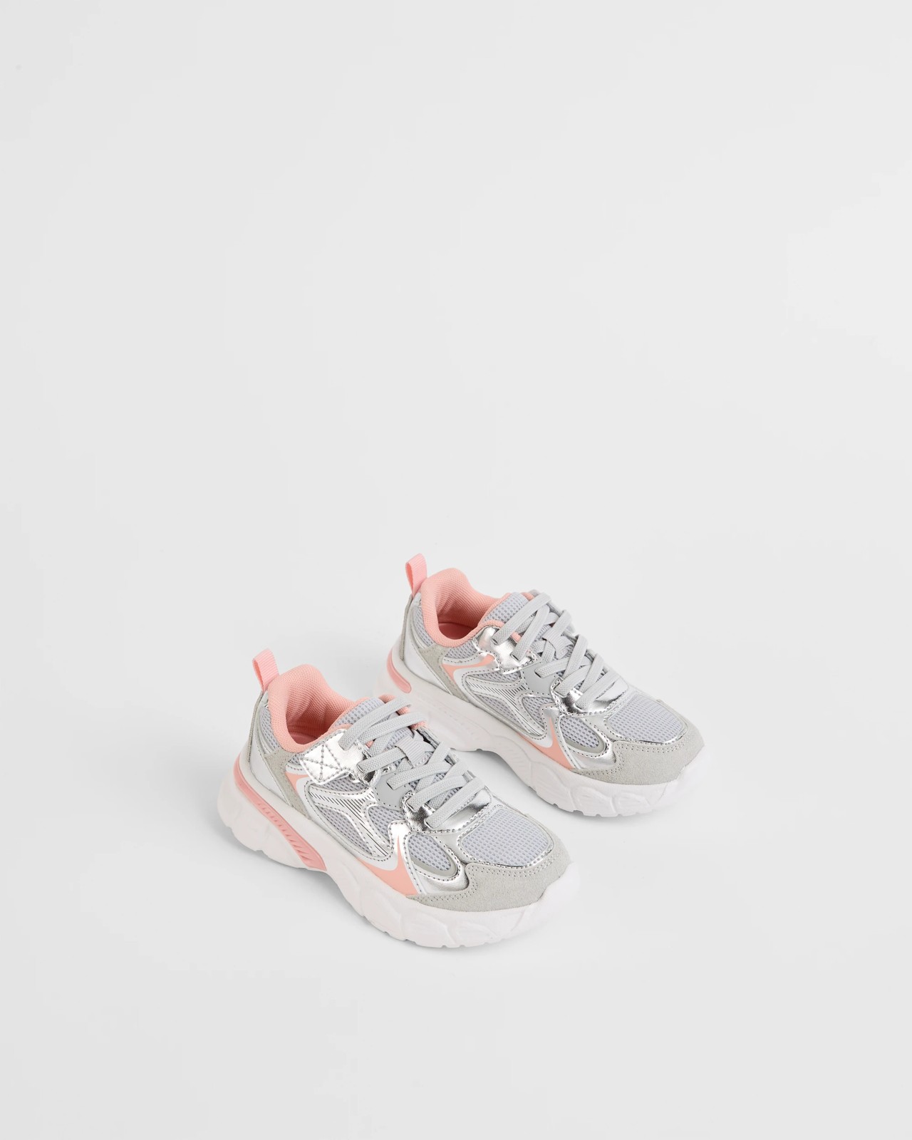 Mesh Trend Sneakers - Grey 2 of 3