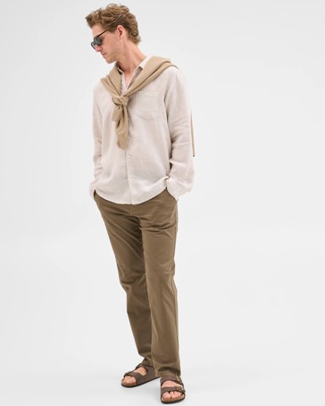 Australian Cotton Straight Chino Pants