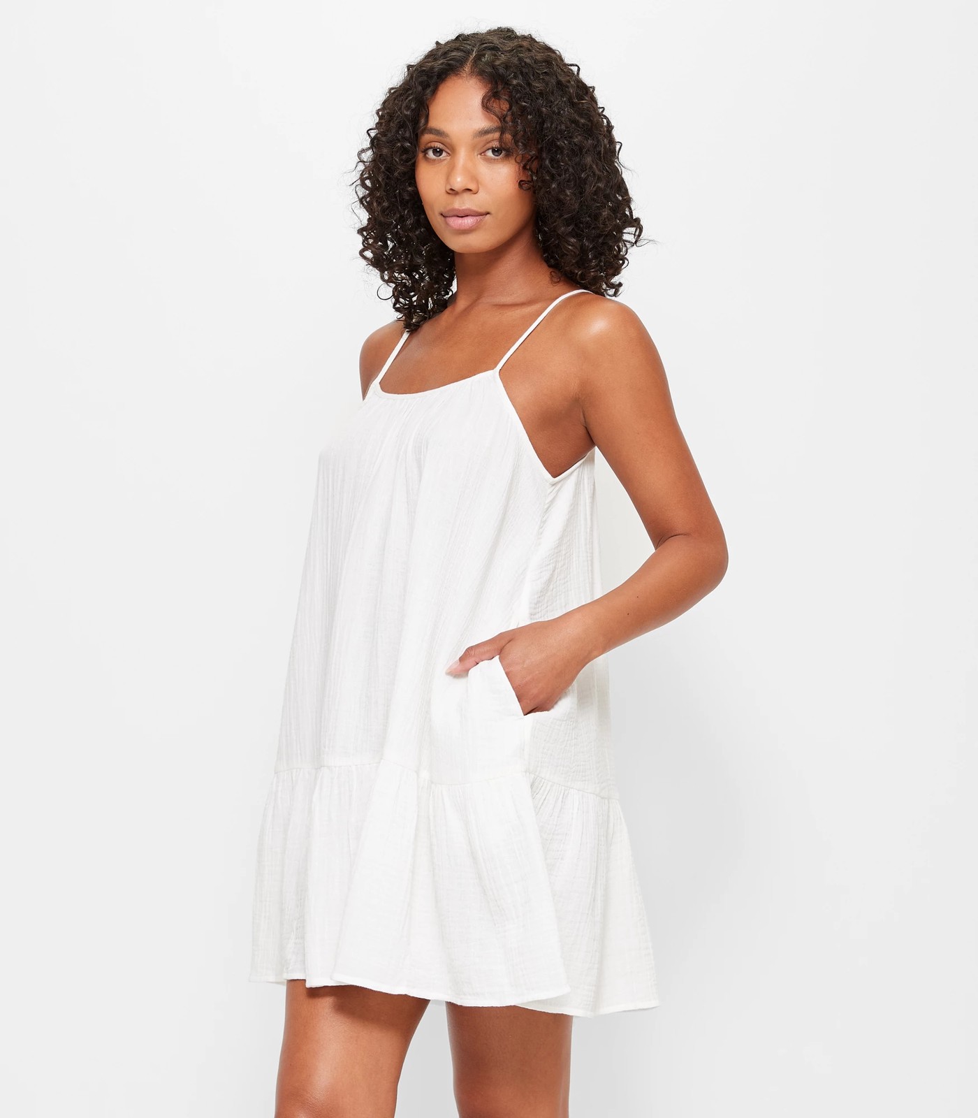 Double Cloth Mini Dress | Target Australia