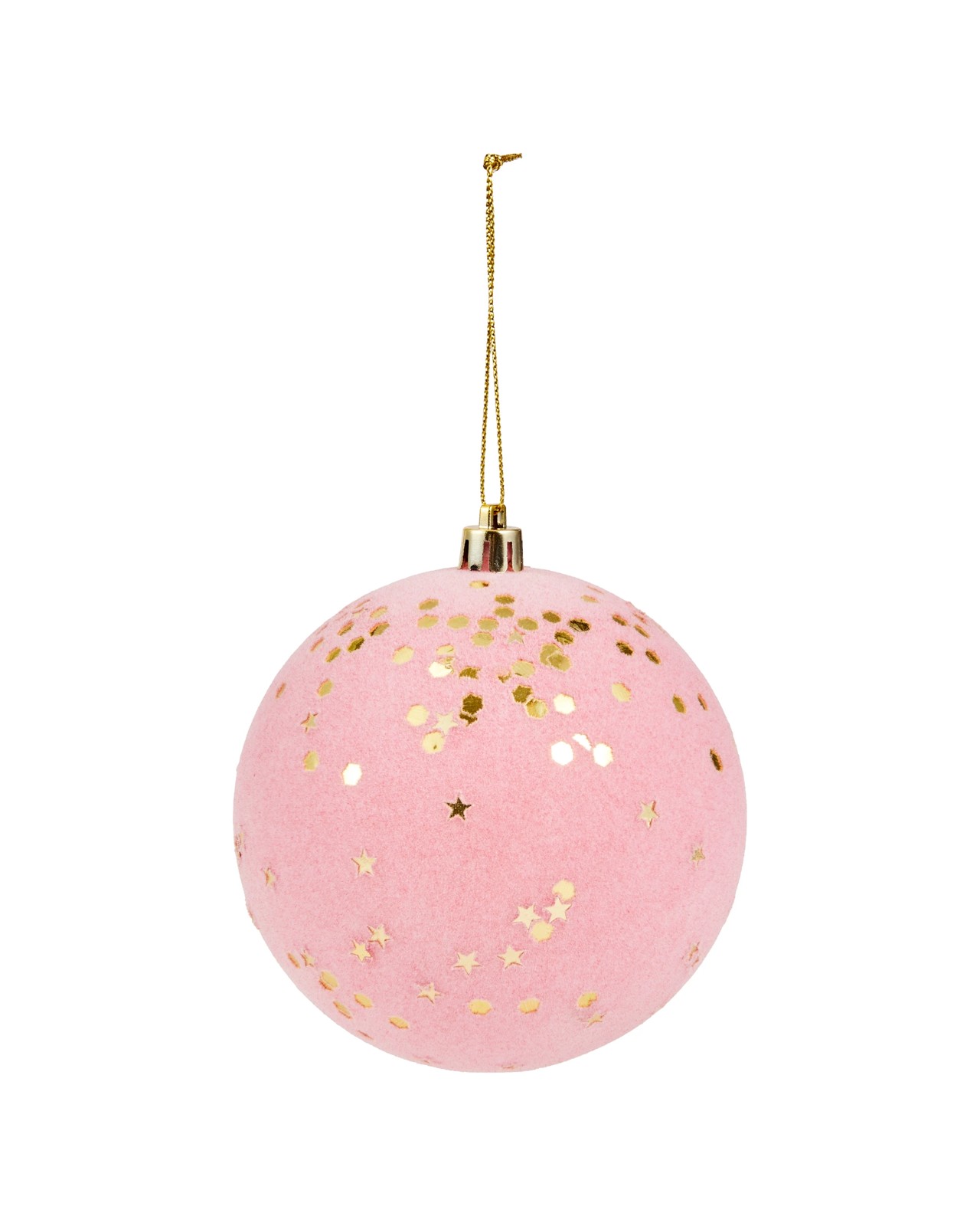 Anko 9 Pack 10cm Fig Flocked Baubles 3 of 5