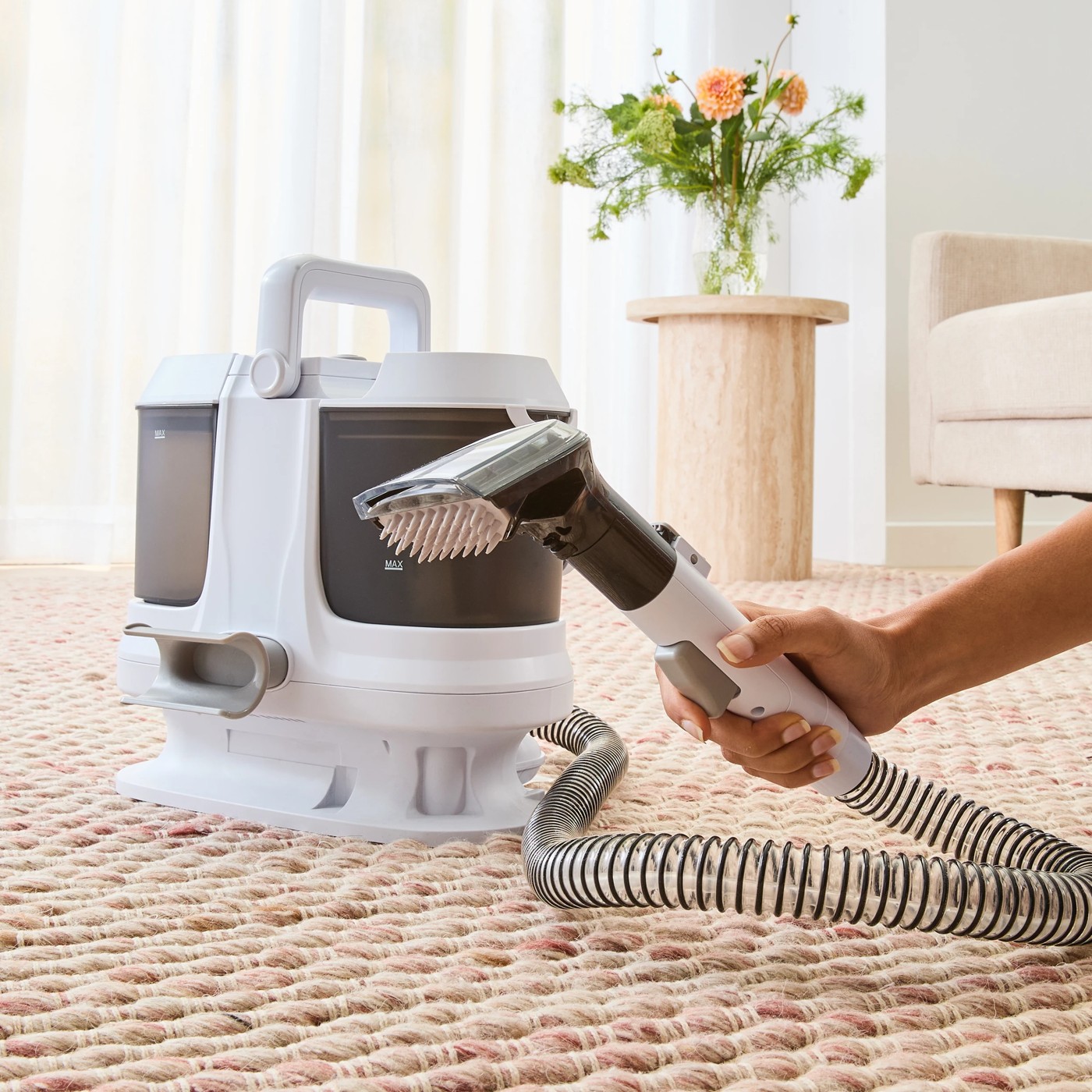 Anko Compact Spot Cleaner - White and Grey 2 of 6