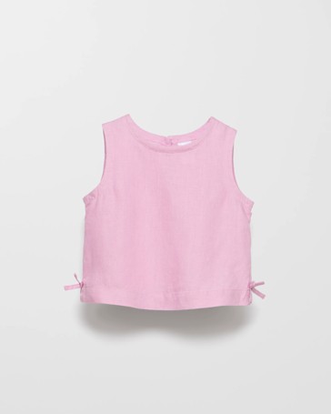 European Linen Tank