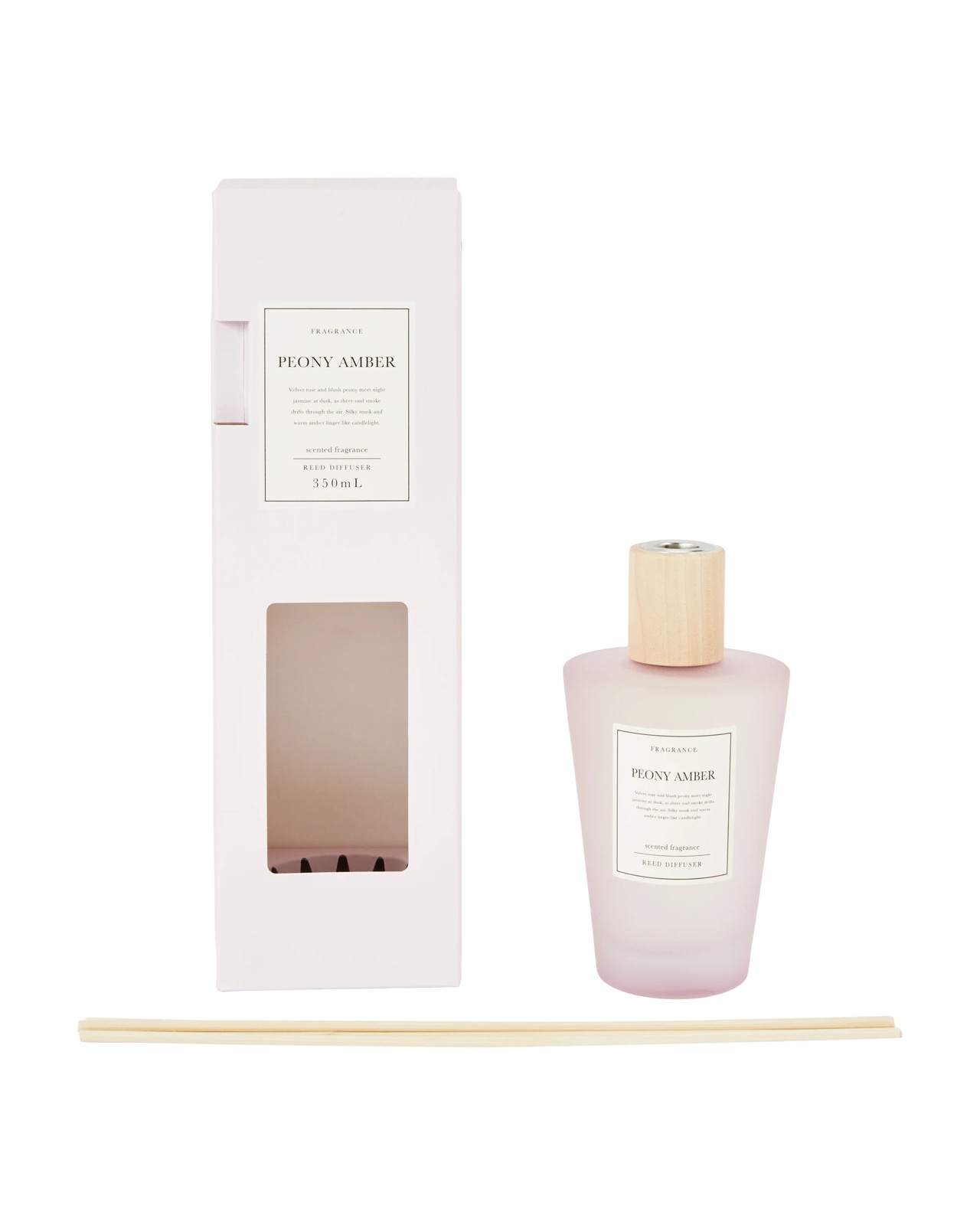 Anko XL Frosted Peony Amber Reed Diffuser 350ml 2 of 6