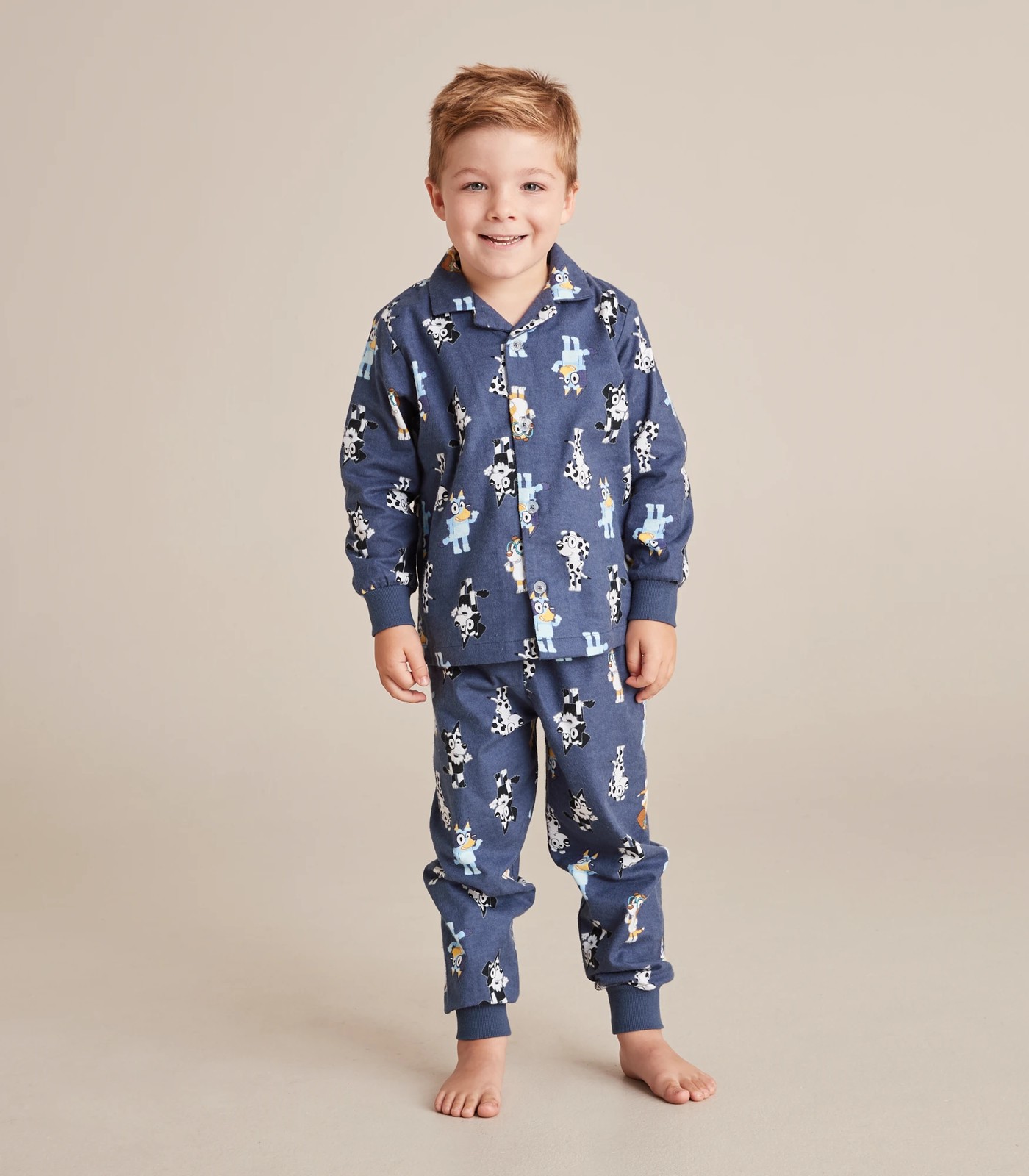 Bluey Cotton Flannelette Pyjama Set Target Australia