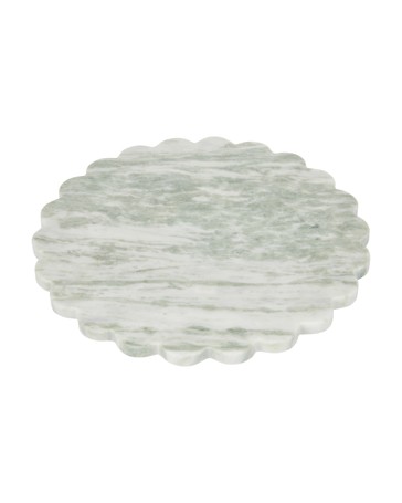 Anko Onyx Scallop Marble Tray