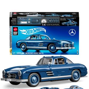 Mattel Brick Shop Hot Wheels Mercedes-Benz 300 Sl Building Toy Kit product image