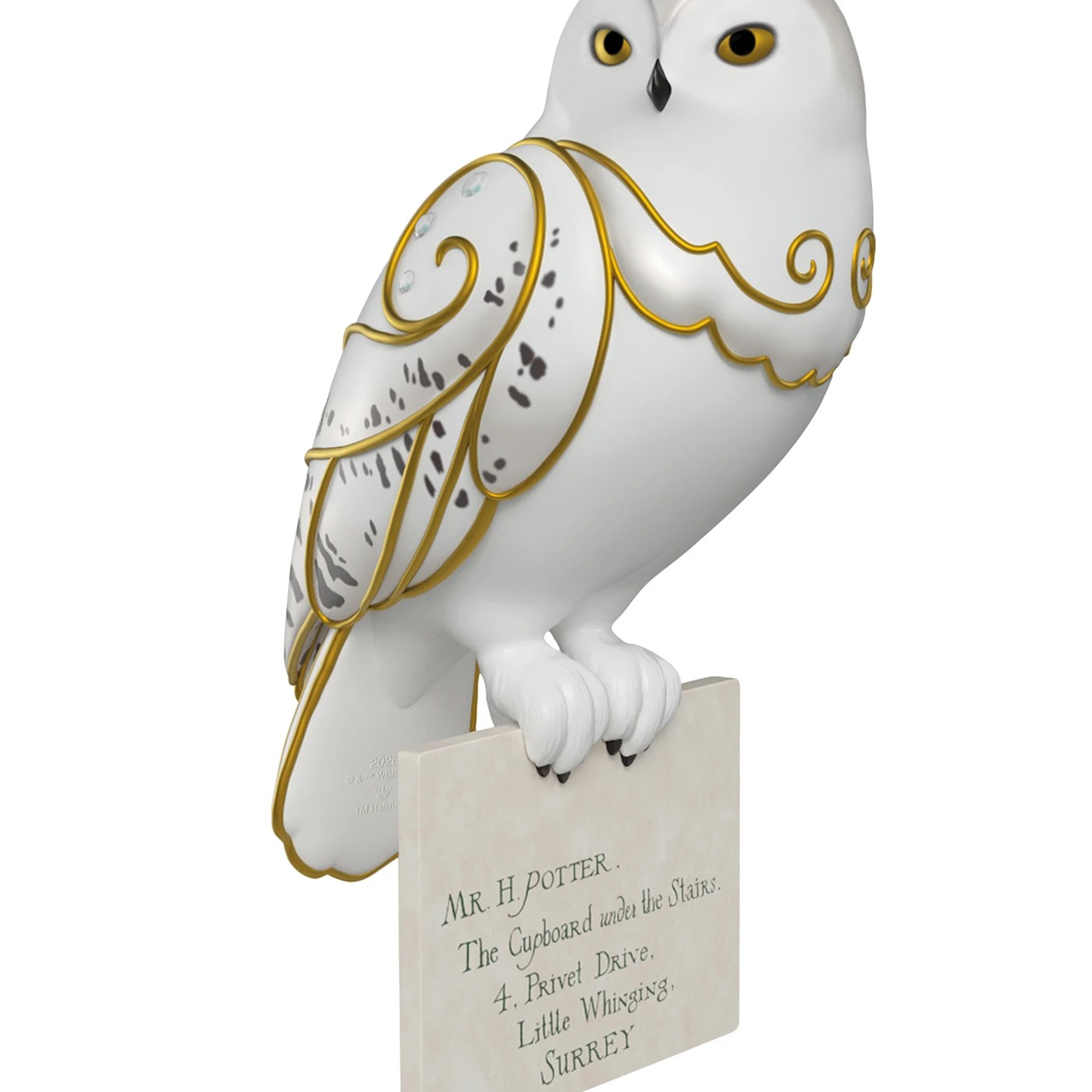 Hallmark Keepsake Harry Potter Hedwig Christmas Tree Ornament 4 of 6