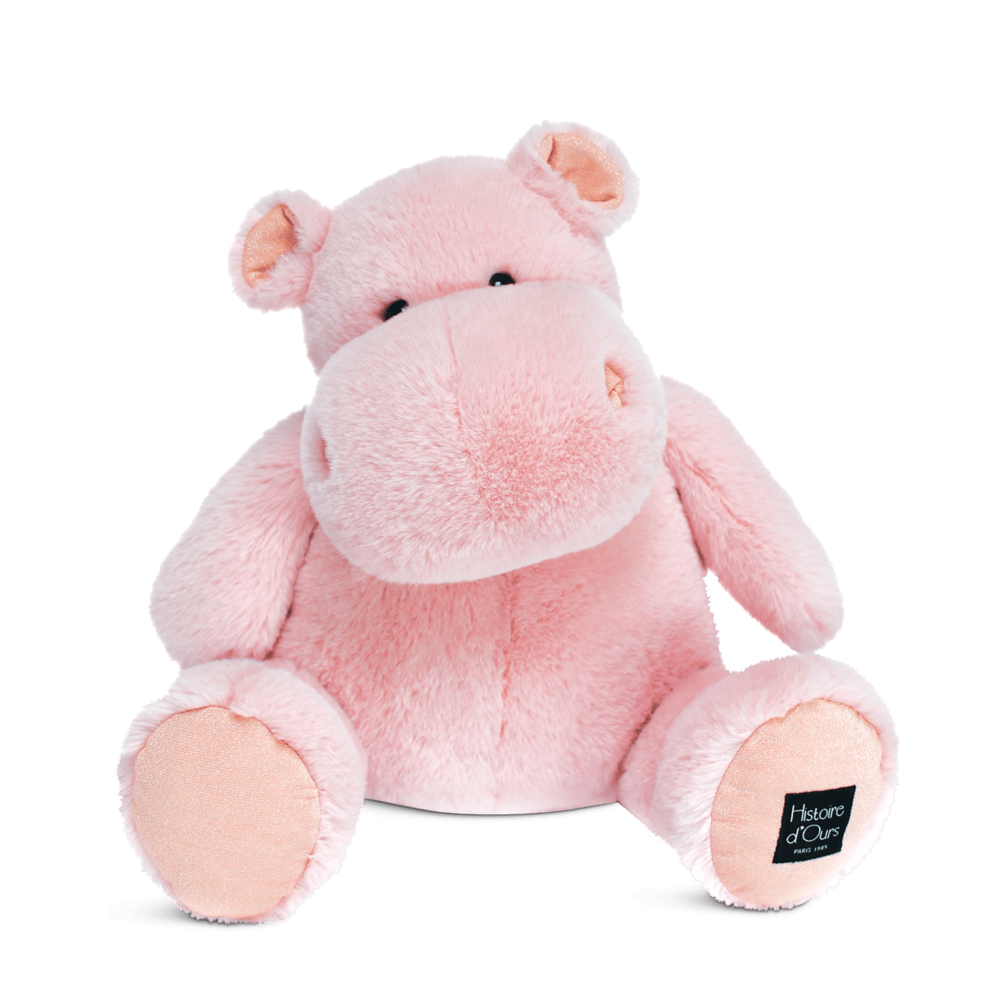 Pink store stuffed hippo