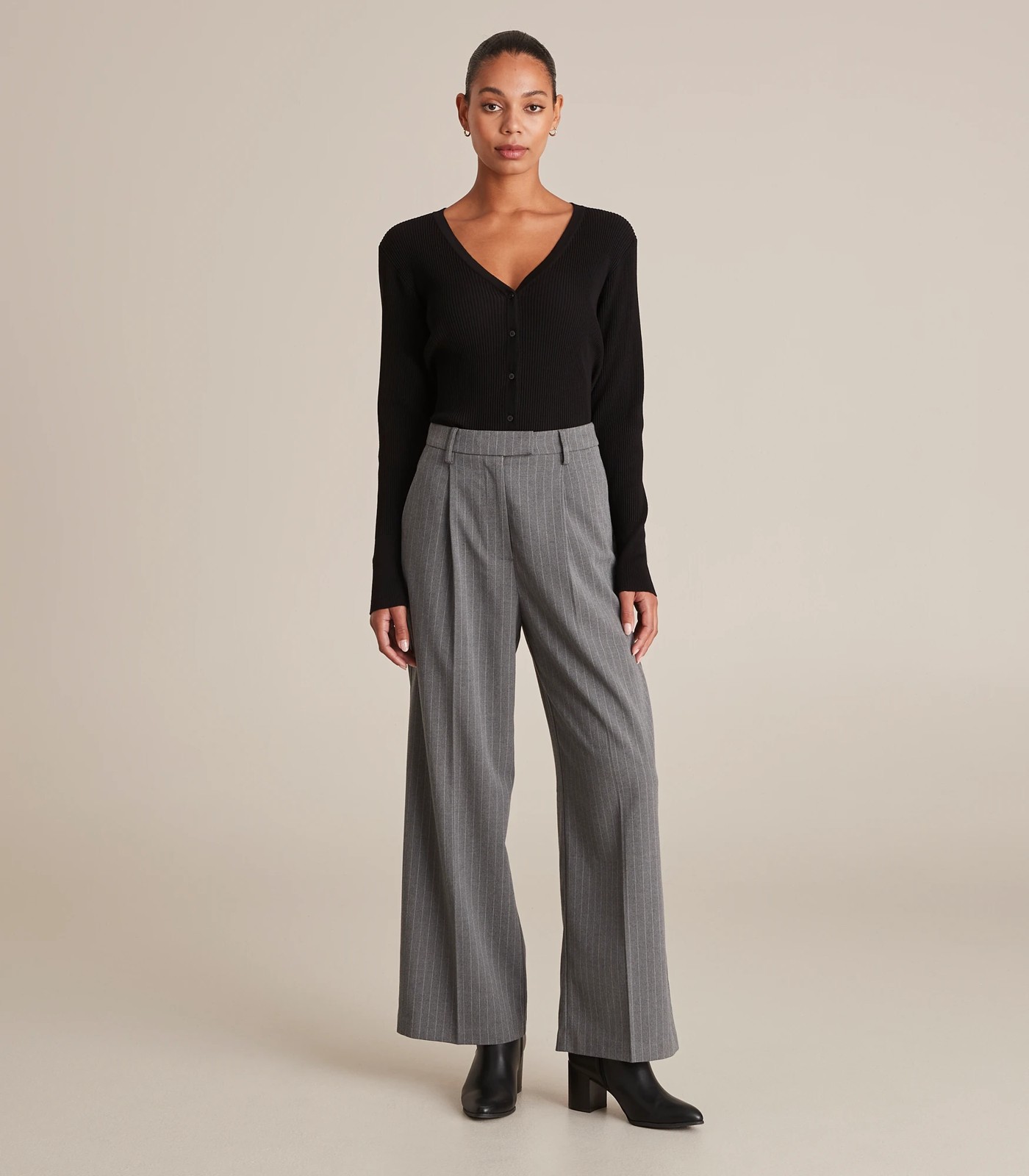 Preview Pinstripe Wide Leg Pants | Target Australia