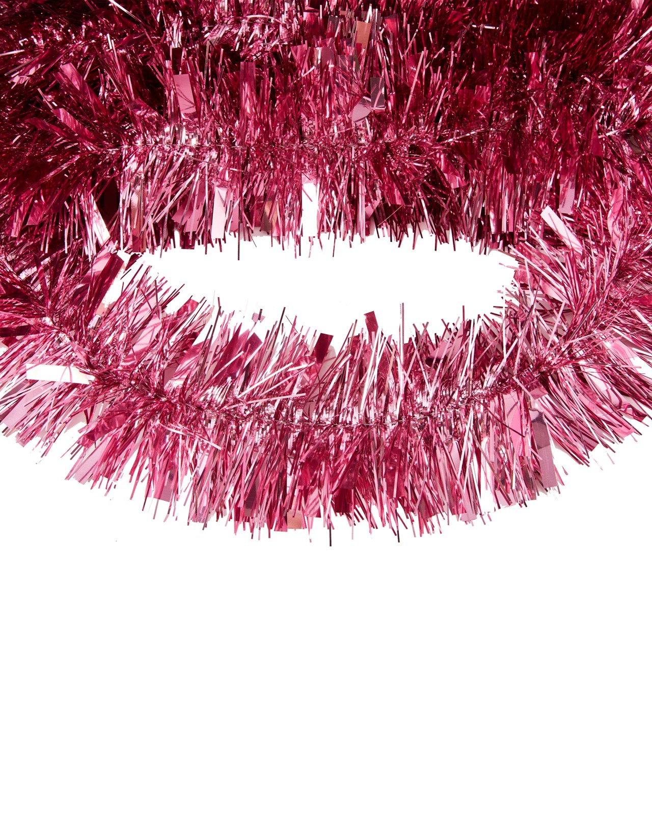 Anko 6m Pink Christmas Tinsel 2 of 4
