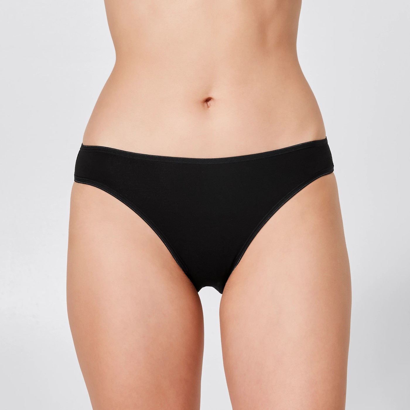 2 Pack Aloe Vera Infused Bikini Briefs - Black 4 of 4