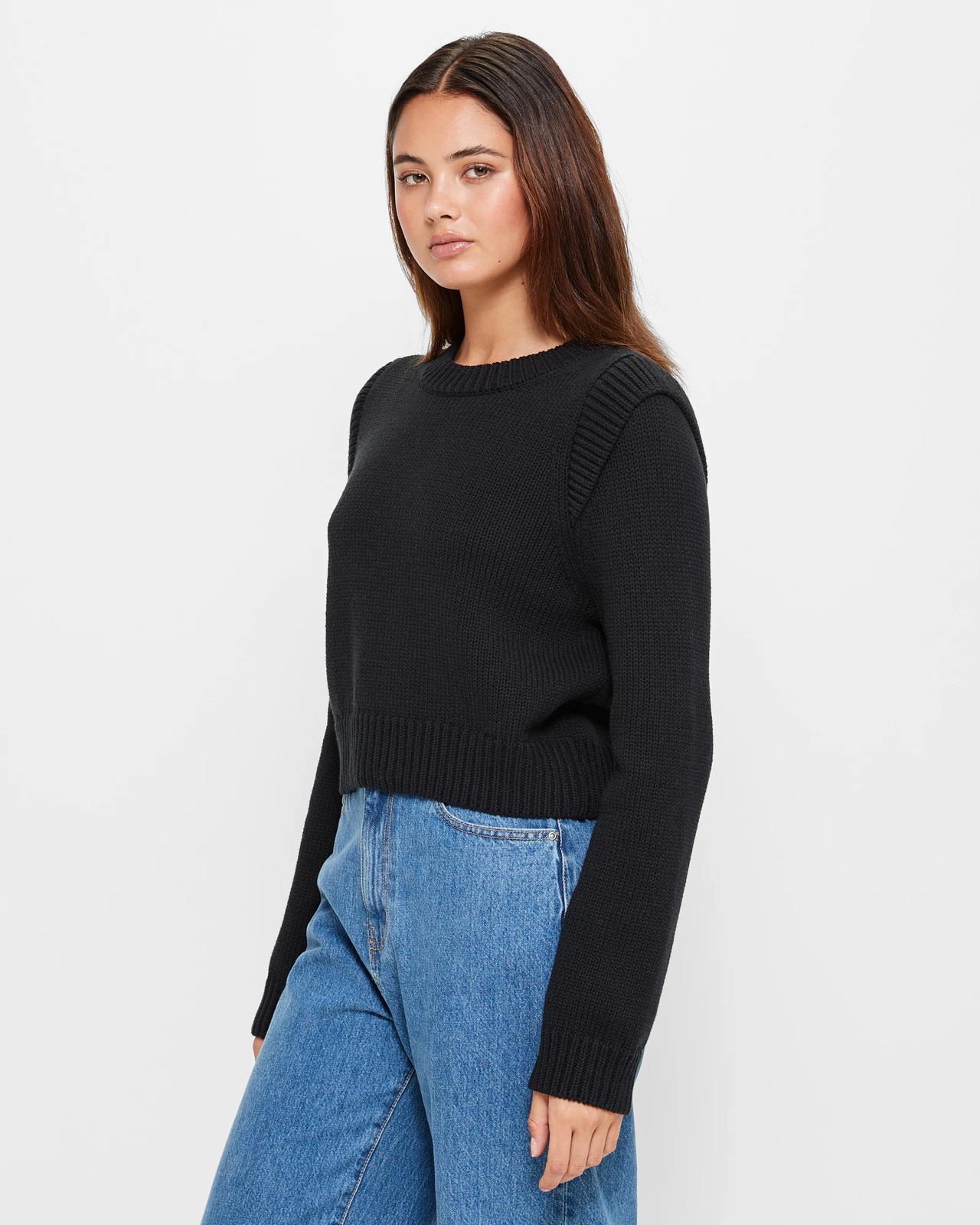 Australian Cotton Sleeve Detail Jumper - Lily Loves | Target Australia