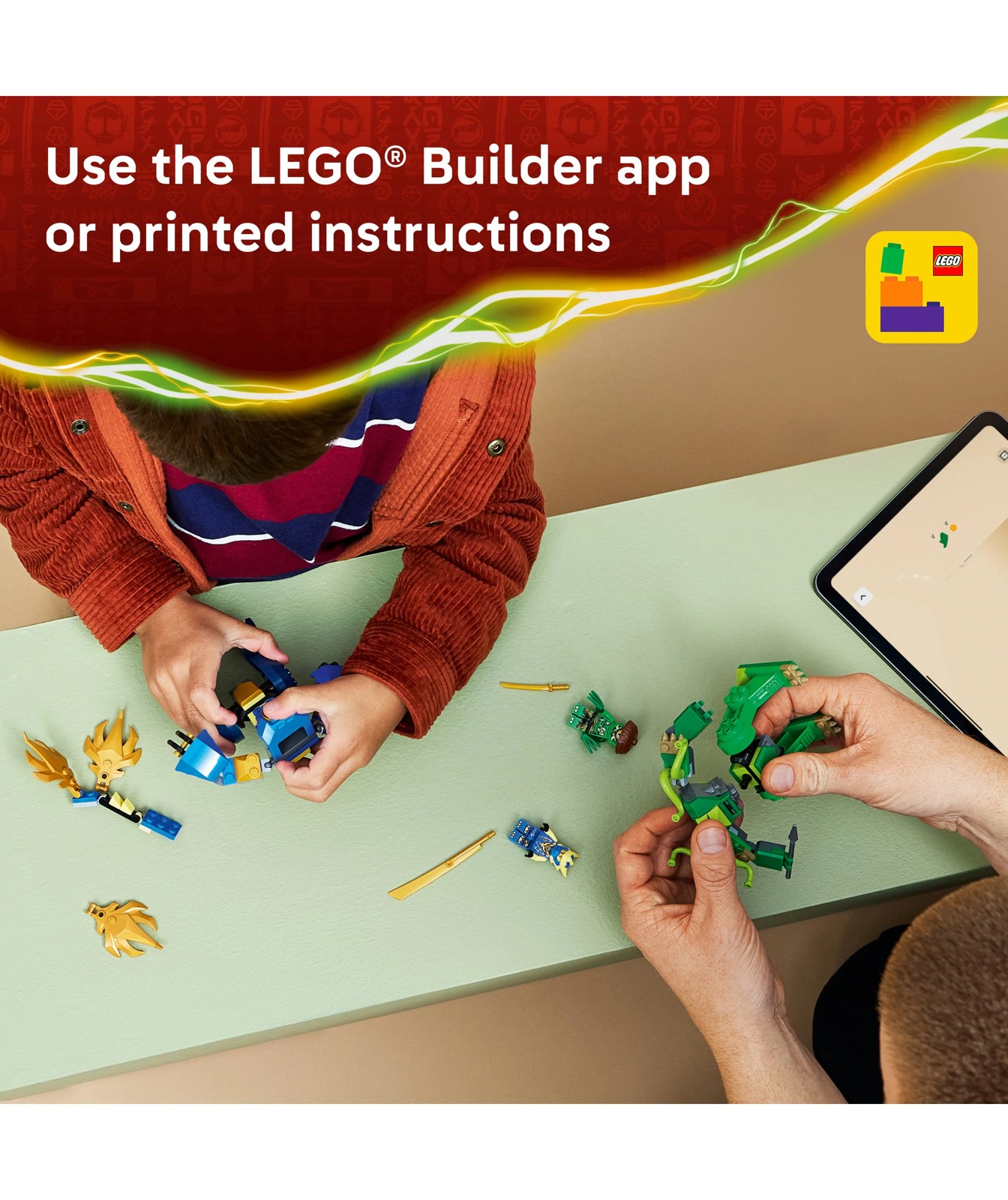 LEGO® Ninjago Jay's Dragon Mech Fight 71853 4 of 5