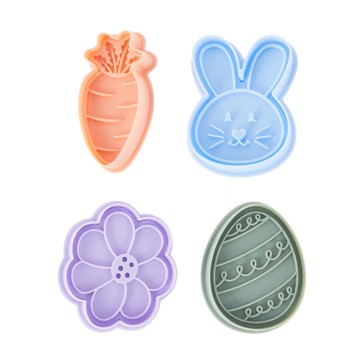 Set of 4 Easter Cookie Cutters - Anko