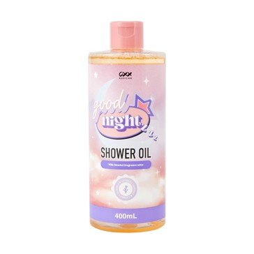 Good Night Shower Oil 400ml  Lavender and Chamomile - OXX Bodycare