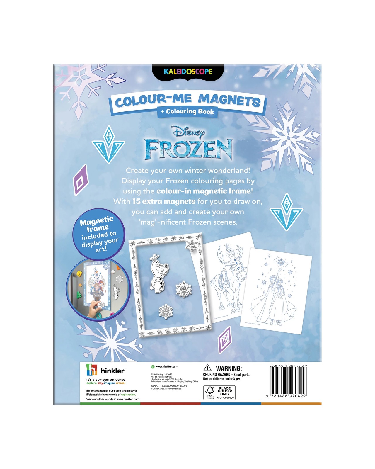 Colour-Me-Magnets Disney Frozen Colouring Book 2 of 6