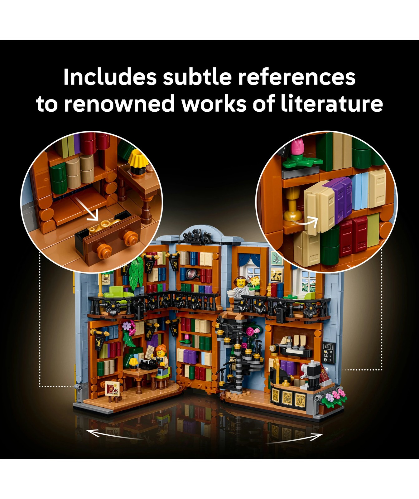 LEGO® Icons Bookshop: Book Nook 11379 5 of 5