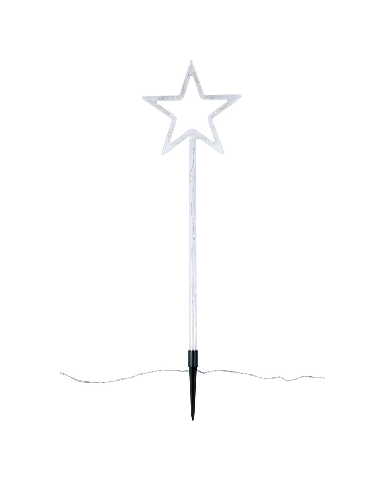 Anko 4 Pack Solar Powered LED Light Up Star Stakes 4 of 5