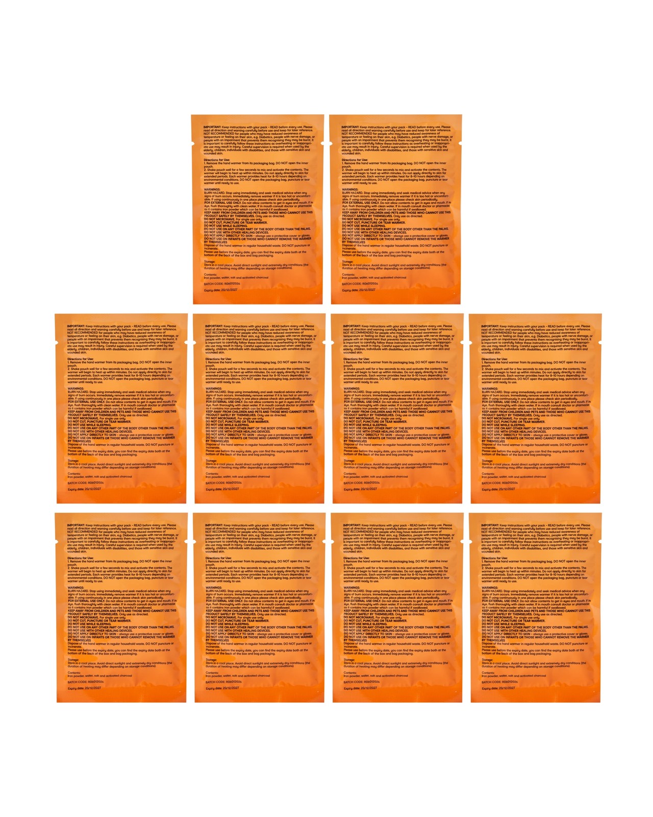 OXX Essentials 10 Pack Hand Warmers 2 of 5