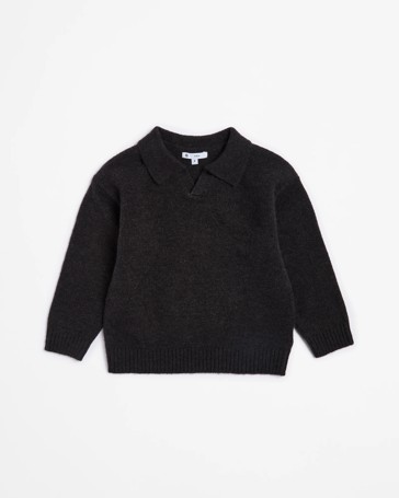 Knit Polo Top