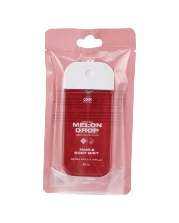 OXX Fragrance Melon Drop Hair and Body Mist 80ml - Melon, Apple and Vanilla Scented