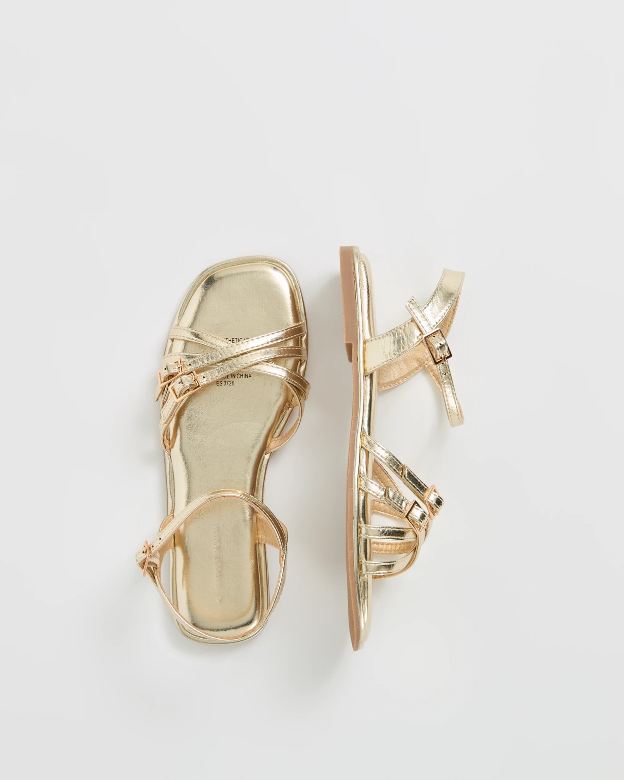 Strappy Sandals - Gold 3 of 3