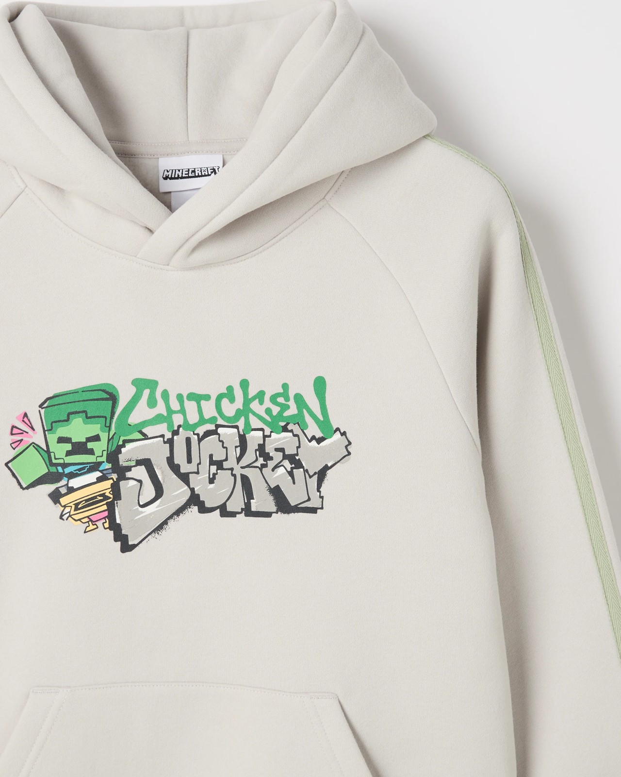 Minecraft Australian Cotton Blend Popover Hooded Jumper 2 of 3