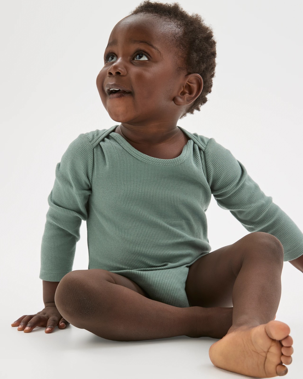 Bonds 3 Pack Baby Everyday Long Sleeve Ribbed Bodysuits - C,K,B 3 of 5